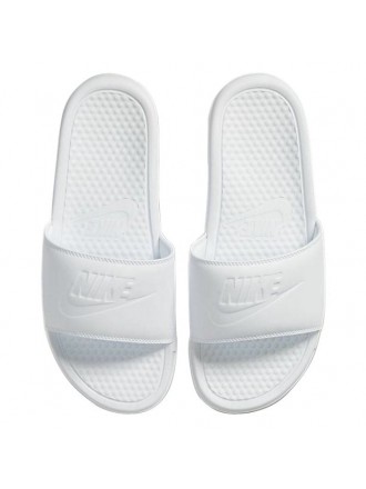 Donne Nike Benassi JDI Scivoli Triplo Bianco