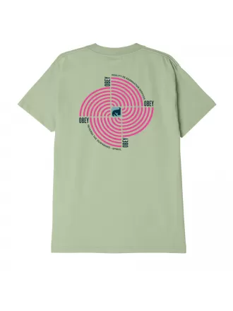 T-SHIRT OBEY DOWNWARD SPIRAL CETRIOLO