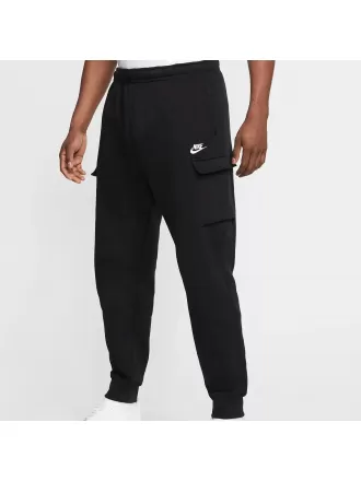 Pantaloni cargo Nike Sportswear Club Fleece Uomo Nero