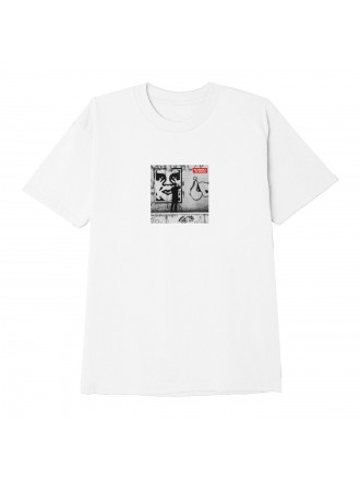 OBEY THE MEDIUM IS THE MESSAGE T-SHIRT CLASSICA