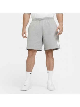 Pantaloncini grafici Nike Sportswear Club Fleece Uomo Grigio Scuro Heather