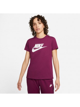 Maglietta Nike Sportswear Essential Donna Sangria