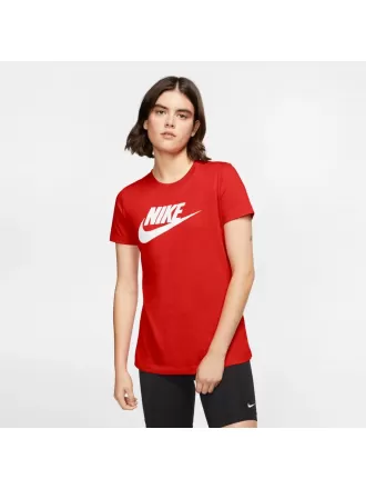 Maglietta Nike Sportswear Essential Donna Rosso