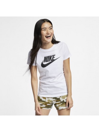 Maglietta Nike Sportswear Essential Donna Bianco