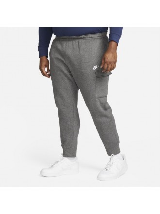 Pantaloni Cargo Nike Sportswear Club Fleece Uomo Grigio Scuro