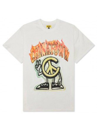 T-SHIRT CHINATOWN MARKET PEACE GUY FLAME ARC