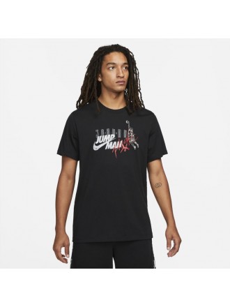 Maglietta Jordan Brand Graphic manica corta uomo nero