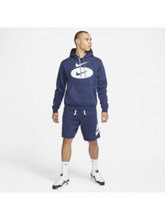 Pantaloncini Nike Sportswear Sport Essentials Uomo in French Terry Midnight Navy
