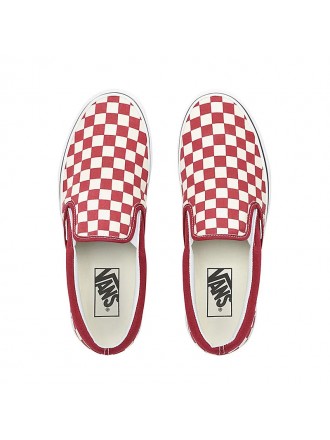 Vans Checkerboard Slip-On Rumba Rosso Bianco
