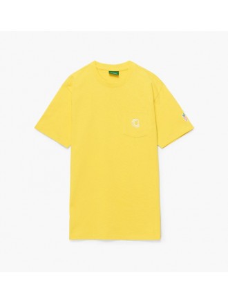T-SHIRT CARROT C PATCH POCKET GIALLO