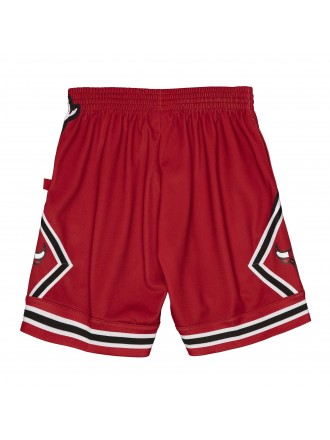 Pantaloncini Mitchell & Ness Big Face 2.0 Chicago Bulls Rosso