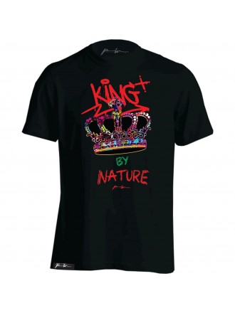POSITIVEWEAR KINGS BY NATURE T-SHIRT NERA
