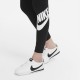 Leggings Nike Sportswear Essential a vita alta con logo, donna, nero